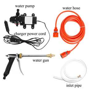 ปั๊มน้ำล้างรถแรงดันสูงแรงดันสูงแบบพกพา DC 12V เครื่องล้างรถ - Product Image 2