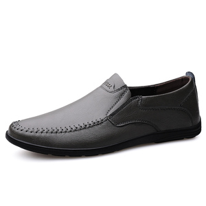 Mocassins Bateaux Souples en Cuir de Vachette <span class=keywords><strong>Taille</strong></span> 38-46 pour Homme à Enfiler - Product Image 6