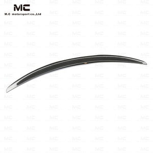 Alas de alerón trasero para maletero de coche para <span class=keywords><strong>Alfa</strong></span> <span class=keywords><strong>Romeo</strong></span> <span class=keywords><strong>Giulia</strong></span> Sport TI Sedan 4D 2017-2020, alerón trasero de carreras, alerón de maletero, labio de fibra de carbono - Product Image 4