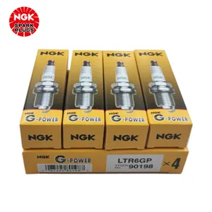 NGK Spark Plugs Original Genuine Laser Auto Motor Sistema 90198 LTR6GP platina
