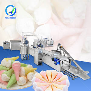 Ligne de production automatique de cornets de crème glacée au chocolat fourrés de confiture et de guimauves OCEAN China - Product Image 1