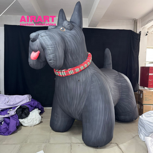 Benutzer definierte <span class=keywords><strong>Blow</strong></span> <span class=keywords><strong>Up</strong></span> Puppe aufblasbare Hund Maskottchen, aufblasbare Bulldogge für Außenwerbung Dekoration - Product Image 4