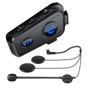 Mới Đến Âm Thanh <span class=keywords><strong>Interphone</strong></span> Tai Nghe Xe Máy Mũ Bảo Hiểm <span class=keywords><strong>Intercom</strong></span> Xe Máy Mũ Bảo Hiểm Màu Xanh Răng Tai Nghe - Product Image 4