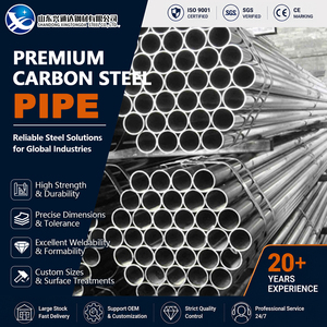 Tubería de Acero al Carbono Sin Costura con Recubrimiento FBE API 5L Gr.B A53 Gr.B 21.3mm Sch20 JIS G3454 para Cimentaciones - Product Image 1