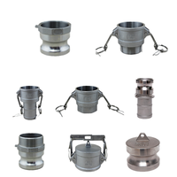 Acoplamiento Rápido Tipo A B C D E F de Latón/Acero Inoxidable/Aluminio, Conector Rápido Hembra, Productos al Mejor Precio