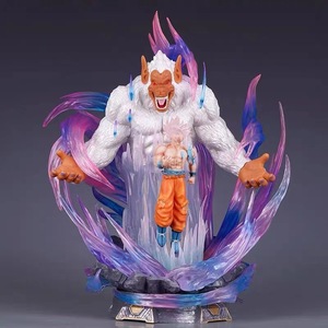 Figurine d'anime de haute qualité en gros Grande Bête de singe et <span class=keywords><strong>Goku</strong></span> Figurine de poupée d'anime Action détaillée à collectionner - Product Image 2