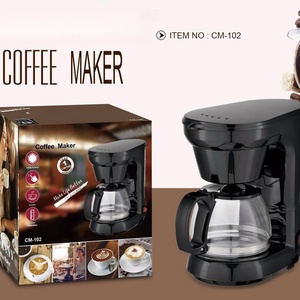 750ml Household <b>Automatic</b> <b>Coffee</b> Maker Black 6 Cups 110V/220V Glass & Plastic Housing 750 Ml <b>Coffee</b> Maker - Product Image 4