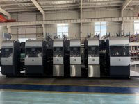 Máquina de Impresión, Ranurado y Corte de Cartón Corrugado Automática de Alta Velocidad y la Mejor Calidad