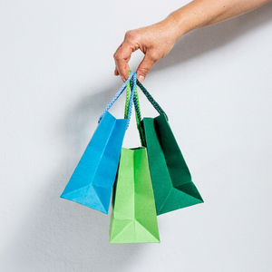Sacs shopping en papier avec poignées torsadées, papier artistique, format standard, recyclables, usage professionnel, fournisseur de sacs en papier du Vietnam - Product Image 1