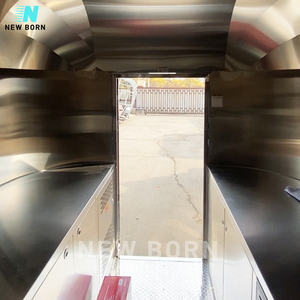 Remorque alimentaire multifonctionnelle personnalisable Airestream, barbecue au charbon de bois, camion de nourriture, camion de restauration rapide mobile - Product Image 4