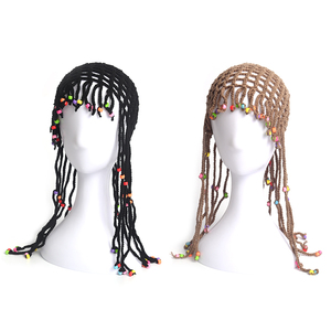 Cappello da donna moda europea e americana da spiaggia da sole cappello tessuto a mano puro gioiello transfrontaliero cappello cavo stile nazionale - Product Image 2