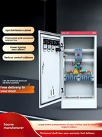 Armoire de distribution d'énergie personnalisée IP44 380V, panneau de commande électrique industriel XL-21 pour l'éclairage des installations industrielles
