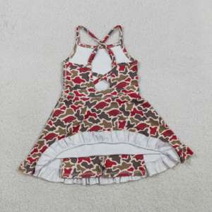 Ropa Deportiva Transpirable de Algodón y Elastano para Niñas Pequeñas del Equipo de Fútbol Universitario RTS, Shorts Deportivos para Verano, Tenis, Yoga - Product Image 3