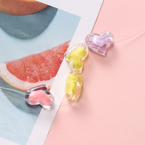 Acrylic <b>Bead</b> <b>Set</b> 24pc Mixed Shapes Colors DIY Jewelry Making For Kids Bracelets Phone Charms - Product Image 3