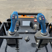 PENGIRIMAN GRATIS China Track Wheel CE/EPA/EURO 5 Mini Skid Steer Loader untuk Dijual Dengan Bucket Trencher Rotary Plow