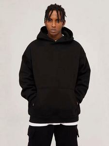 Fabricante de Sudaderas H5374, Sudaderas Extra Grandes Personalizadas de Alto Peso, 520 Gramos, Sudaderas de Gran Tamaño - Product Image 2