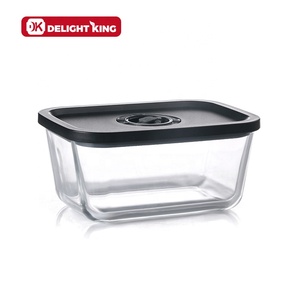 Hộp Đựng Chân Không Lò Vi Sóng Có Nắp ABS Hộp Đựng Chuẩn Bị Bữa Ăn Hộp Đựng Thủy Tinh Có Nắp Chân Không - Product Image 4