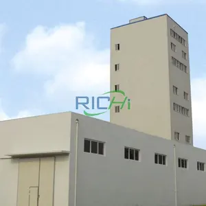 RICHI 5-7t/h Linha de pelotas para uso em fábrica para máquina de fabricação de ração animal