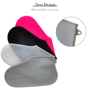 Copriscarpe antipioggia <span class=keywords><strong>in</strong></span> <span class=keywords><strong>silicone</strong></span> protettivo Copriscarpe <span class=keywords><strong>in</strong></span> <span class=keywords><strong>silicone</strong></span> impermeabile riutilizzabile <span class=keywords><strong>in</strong></span> gomma antiscivolo - Product Image 3