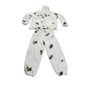 Traje de nieve DFG1012, traje Ghillie blanco, traje de camuflaje para campo nevado - Product Image 1