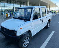 Mini camionnette électrique, capacité de charge de 500 kg, quatre places, moteur de 5 kW, batterie 72 V 100 Ah, pour travaux agricoles et transferts en entrepôt