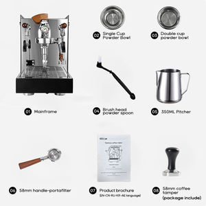 Semi automatico miglior acciaio inox retrò <span class=keywords><strong>per</strong></span> la <span class=keywords><strong>casa</strong></span> commerciale <span class=keywords><strong>per</strong></span> la <span class=keywords><strong>casa</strong></span> <span class=keywords><strong>macchina</strong></span> rotativa bar fare 9 Barista caffè <span class=keywords><strong>Espresso</strong></span> - Product Image 5