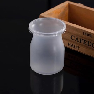 Pp Pudding Cup 120Ml Thickened Plastic With Lid For Yogurt Double Skin Milk High <b>Temperature</b> Resistant Disposable - Product Image 3