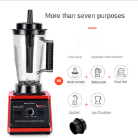 Blender Mixeur Commercial Multifonctionnel à Haute Puissance Silver Crest 3L
