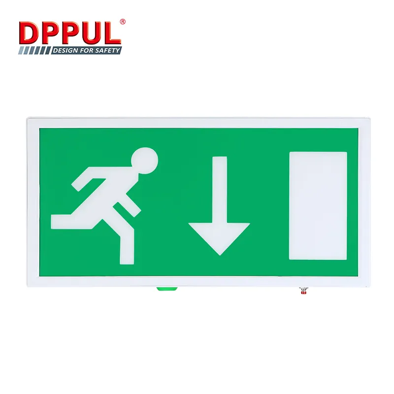 Commercio all'ingrosso ODM 20000 AC 220V( 10%) bianco 10 pz/ctn emergenza LED evacuazione Lightning Sign Light Flood luce di emergenza