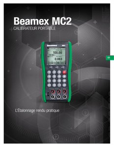 เครื่องสอบเทียบแบบพกพา Beamex Mc2 หน้าจอ LCD แสดงอุณหภูมิ สัญญาณ แบตเตอรี่ ใช้ไฟฟ้า 220v จากสหรัฐอเมริกา รับประกัน 1 ปี - Product Image 4