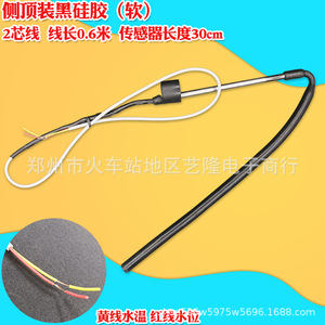 Sensor de Nivel de Temperatura del Agua para Calentador Solar, Sonda de Acero Inoxidable Universal de 2 y 4 Núcleos, Montaje Lateral y Superior - Product Image 2