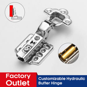 Charnières hydrauliques personnalisables pour portes, armoires et autres meubles – Charnière à coupelle <span class=keywords><strong>de</strong></span> 35 mm en acier inoxydable <span class=keywords><strong>de</strong></span> type avion - Product Image 1