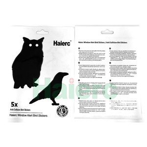 Pegatina Repelente <span class=keywords><strong>de</strong></span> <span class=keywords><strong>Aves</strong></span> para Ventanas <span class=keywords><strong>de</strong></span> Plástico Haierc, Evita que las <span class=keywords><strong>Aves</strong></span> Migratorias se Golpeen con el Vidrio, Protector <span class=keywords><strong>de</strong></span> Palomas para el Hogar - Product Image 1