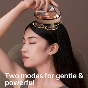Portable Lightweight <b>Battery</b> <b>Operated</b> Electric Scalp Massager High Frequency Technology 4 Kneading Massage - Product Image 2