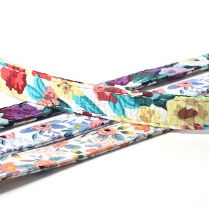 Collar para Perro con Estampado Floral y Lazo, Collar Ajustable y Suave para Mascotas con Hebilla Metálica en Forma de Serpiente para Perros Pequeños y Medianos, Gatos, Venta al por Mayor - Product Image 5