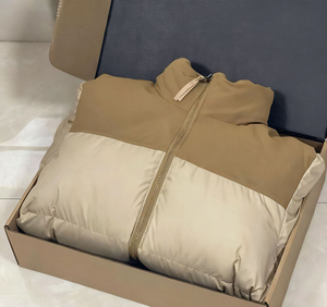 เสื้อแจ็คเก็ตพัฟเฟอร์ทรงวินเทจคุณภาพสูงแบบกลับด้านได้ ไซส์พลัส สำหรับใส่ในโอกาสทางการ  บุผ้าฝ้ายหนา  สำหรับฤดูหนาว  แบบมีซิป  ทรงดรัม - Product Image 4