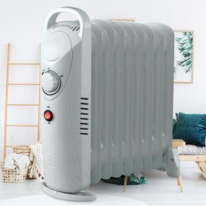 Radiador de aceite de 1000W, 9 elementos, termostato, protección contra sobrecalentamiento, luz indicadora, asa. ideal para calentar - Product Image 3