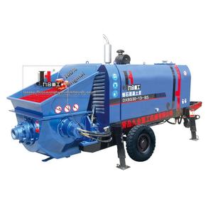 JIUHE Maquinaria para Concreto, Bomba de Transferencia de Cemento Portátil, Móvil, Montada en Remolque, Mini Bomba de Bombeo de Concreto Diésel en Venta - Product Image 2