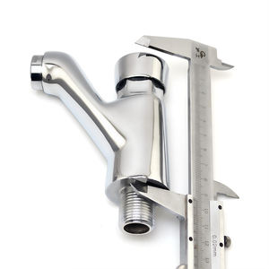 MCBKRPDIOバス便器洗面器,手動自動遮断単穴ボタン型フラッシュボタン式0.5Gpf - Product Image 3