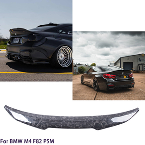 For M4 F82 PSM Style Forged Carbon Fiber <b>Rear</b> <b>Spoiler</b> Trunk Wing 2014-2020 - Product Image 2