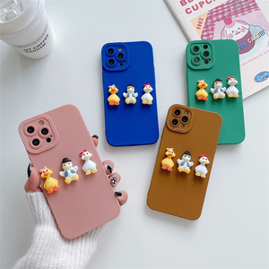 Funda de teléfono móvil de goma de silicona esmerilada para <span class=keywords><strong>Xiaomi</strong></span> <span class=keywords><strong>11</strong></span> <span class=keywords><strong>Lite</strong></span> 5G <span class=keywords><strong>NE</strong></span>, funda de dibujos animados 3D - Product Image 6
