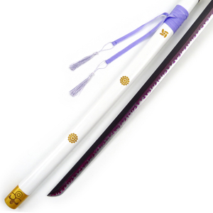 Talwar Katan Utsuyuri Bambu arme Base modèle une pièce Roronoa Zoro Katana japonais Cosplay épée en bois - Product Image 4