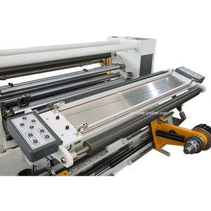 Tự động tốc độ cao Jumbo không dệt vải tự dính giấy cuộn để cuộn SLITTER Rewinder Máy Rạch - Product Image 4