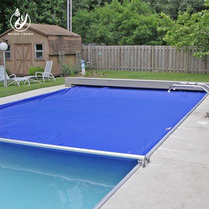 Corona de agua, cubierta de <span class=keywords><strong>piscina</strong></span> automática de alta calidad, Material de PVC duradero para piscinas al aire libre para niños - Product Image 6