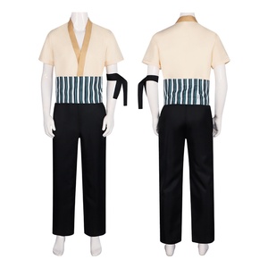 Costume de <span class=keywords><strong>cosplay</strong></span> Roronoa <span class=keywords><strong>Zoro</strong></span> du film One Piece, uniforme de <span class=keywords><strong>cosplay</strong></span> Roronoa <span class=keywords><strong>Zoro</strong></span> pour adultes, idéal pour Halloween et les fêtes costumées - Product Image 2