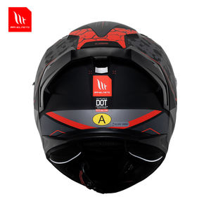 Casco de Motocicleta Integral Unisex Español MT con Alerón Aerodinámico, ABS, Ventilado para Verano, Todas las Estaciones, Liberación Rápida, DOT/ECE - Product Image 5