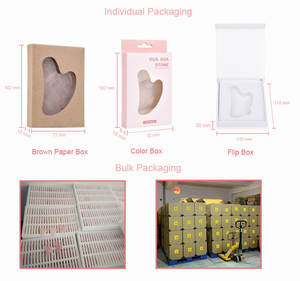 Herramienta Gua Sha de Cuarzo Rosa y Piedra de Jade Auténtica para el Cuidado Facial Mushang, Logotipo Personalizado, Masajeador Facial Natural de Piedra Gua Sha - Product Image 3