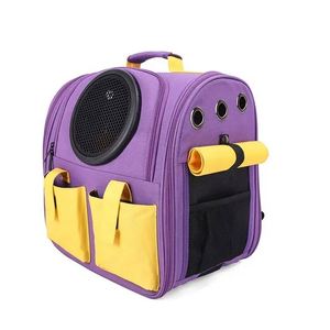 Free Sample Hot-selling Luxury Portable Space Capsule Cage Custom Large Pet Grid <b>Backpack</b> Carrier <b>Cat</b> <b>Backpack</b> Carrier For - Product Image 5