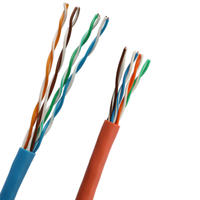 Harga Terbaik Kabel Jaringan LAN CAT6 8-Konduktor 4-Pasangan Merek HANLI untuk Komunikasi Internet