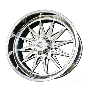 Jantes forgées sur mesure 20 22 24 26 pouces polies 6x139.7 pour Toyota Hilux <span class=keywords><strong>GR</strong></span> Sport Tacoma TRD Tundra 4Runner Trail - Product Image 6